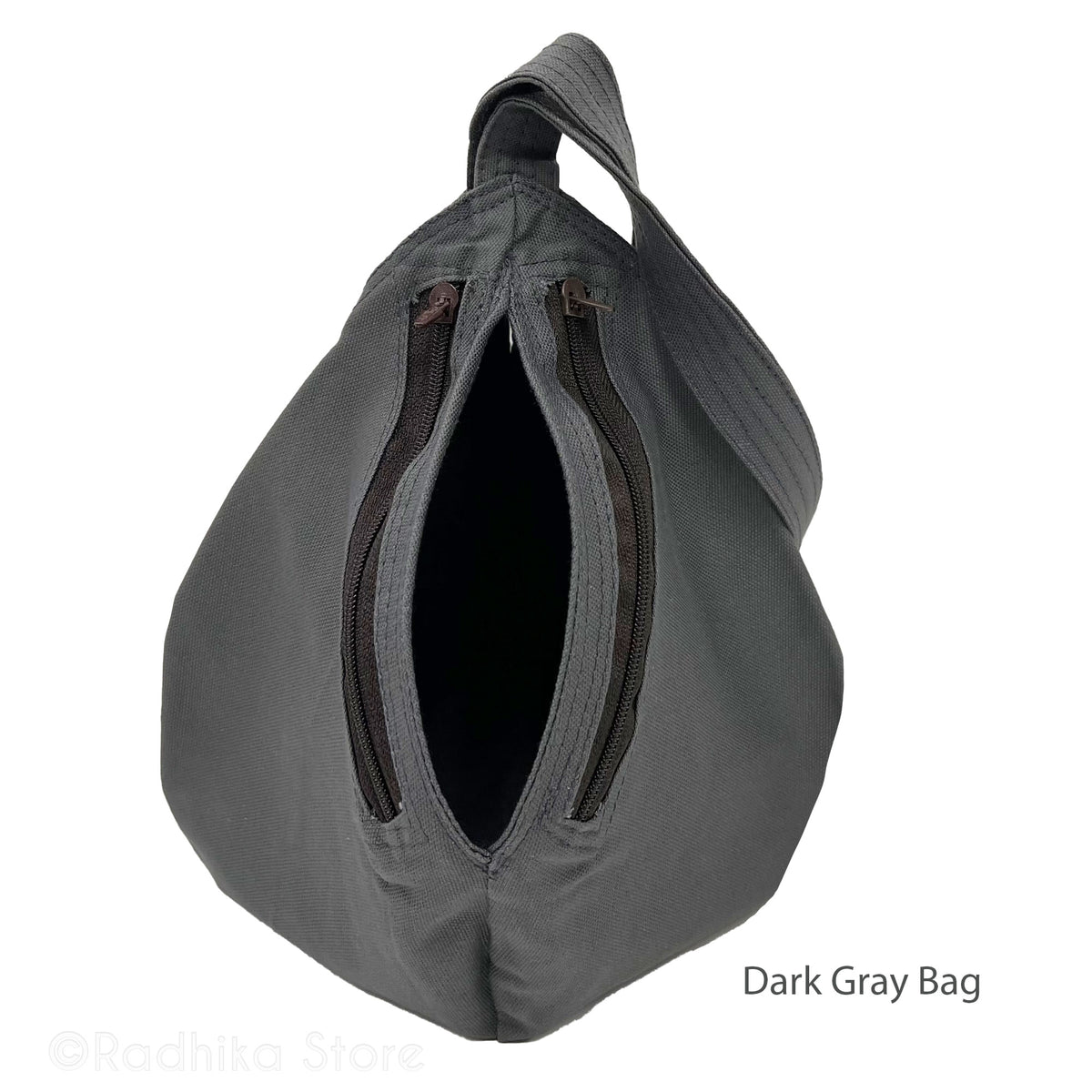 Vrindavan Cows - Thick Cotton - Hand Painted Bead Bag