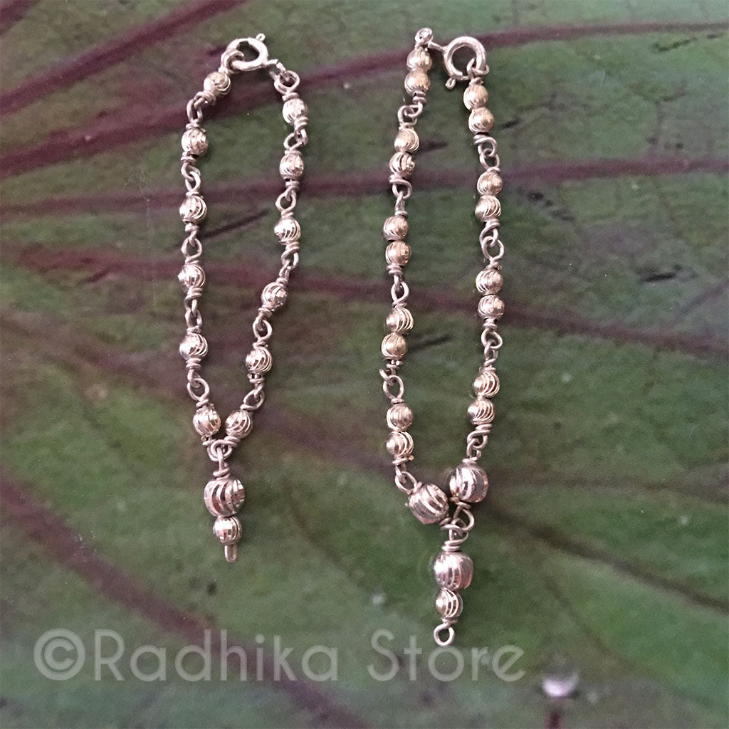 Silver Deity Necklace With Clasp - 2 Sizes