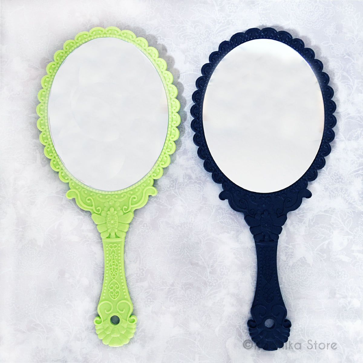 Vrindavan Deity Mirror 9 3/4 inch long