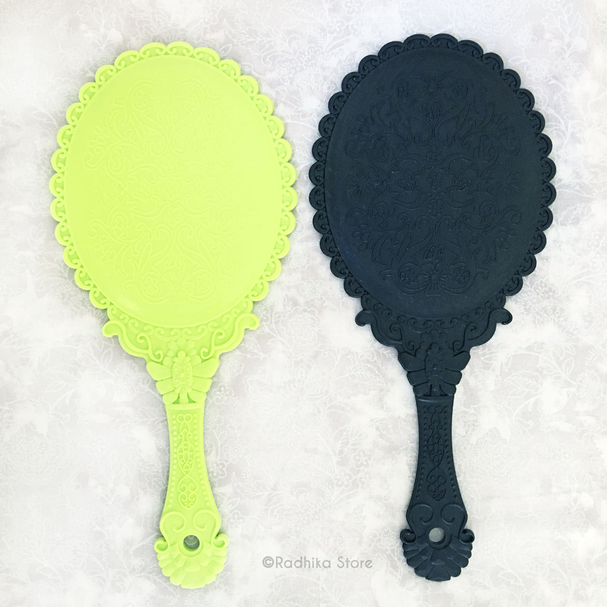 Vrindavan Deity Mirror 9 3/4 inch long