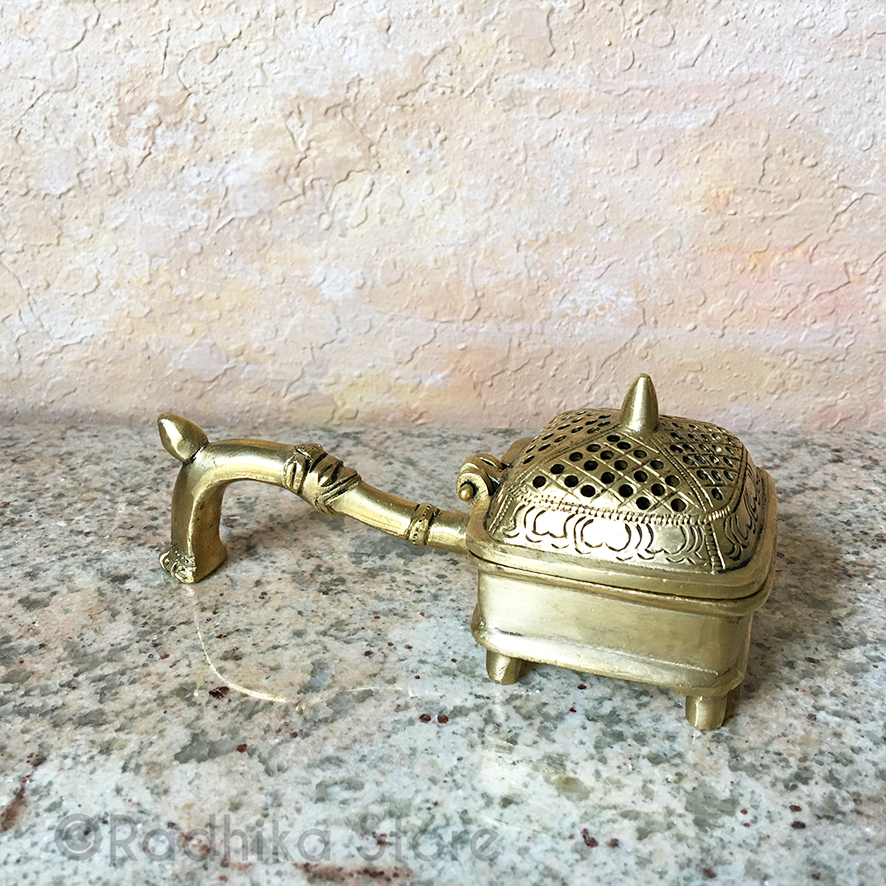 Handheld-Brass Incense Doop Burner