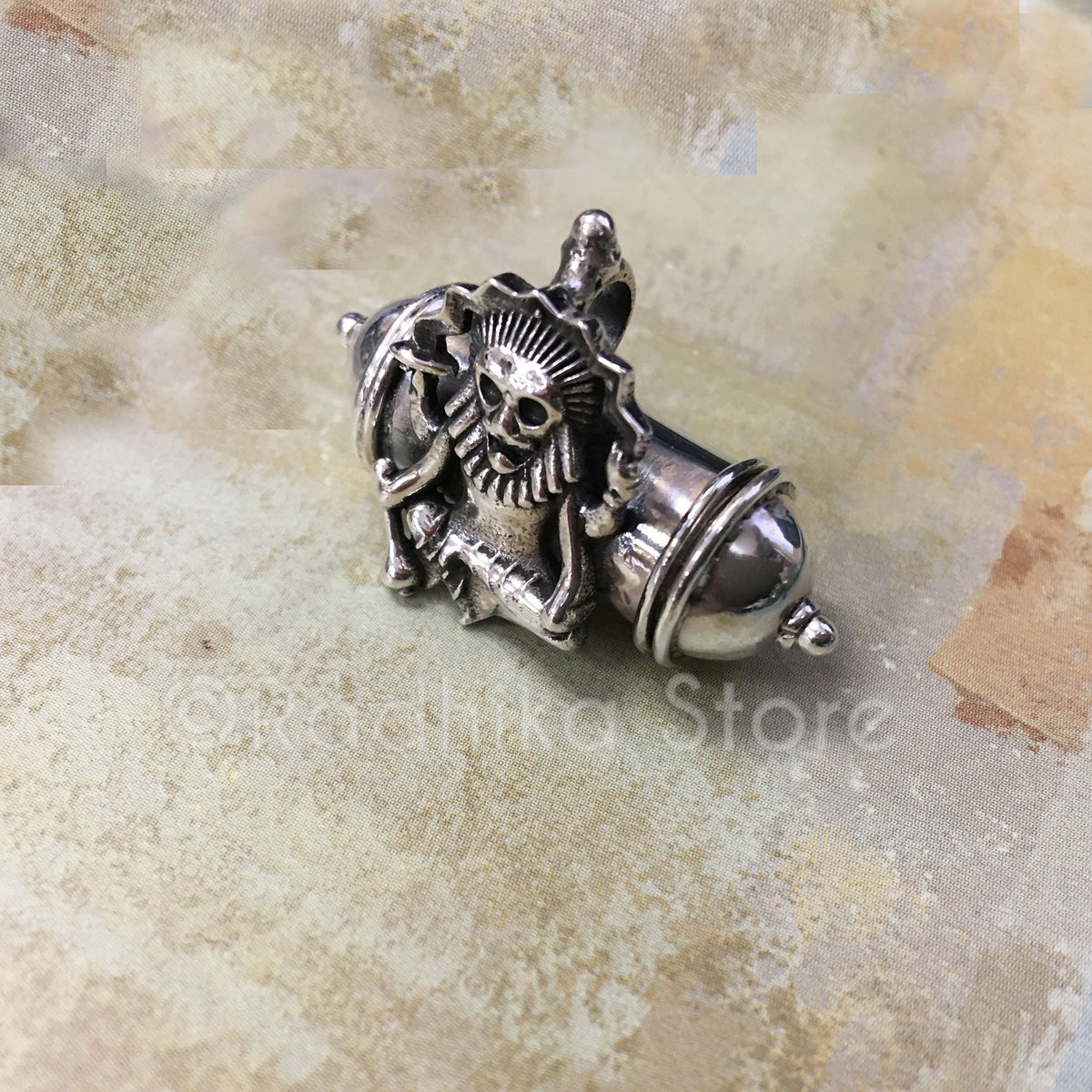 Lord Narasimhadeva - Effulgent Chakra - Silver Kavacha