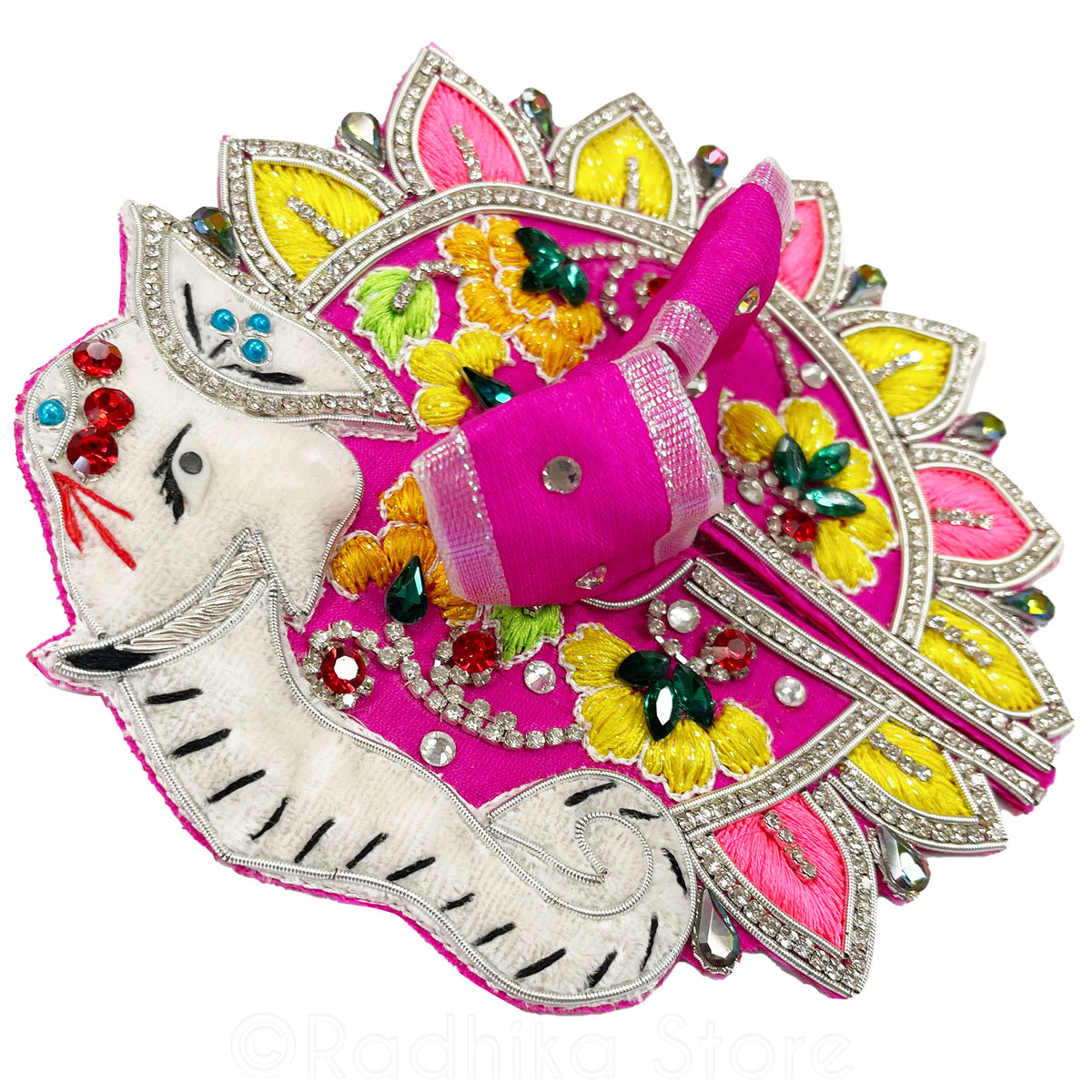 Gopals Dancing White Elephant - Laddu Gopal Outfit