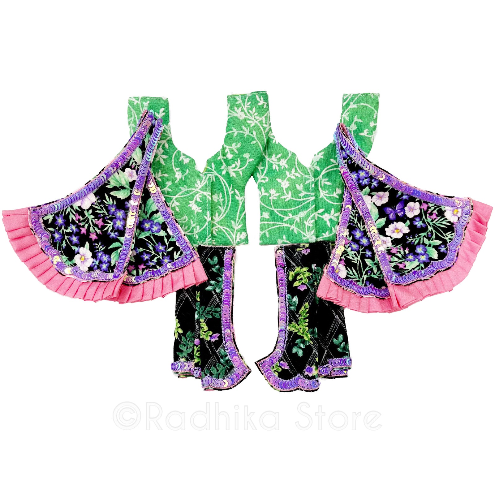 Evening Isodhyana Kirtan - Gaura Nitai Deity Outfit