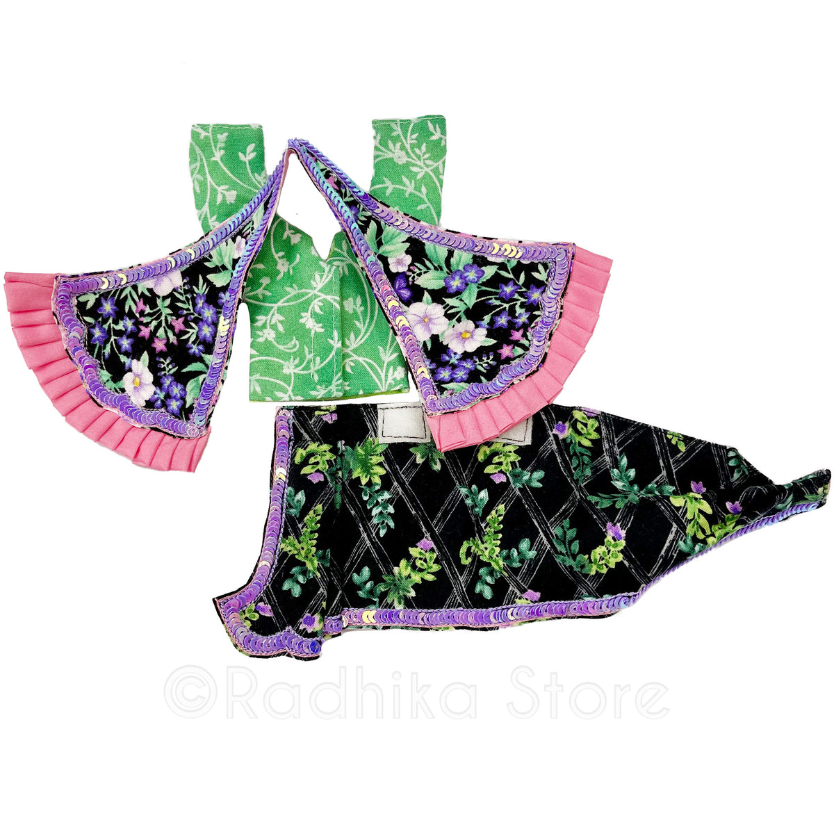 Evening Isodhyana Kirtan - Gaura Nitai Deity Outfit