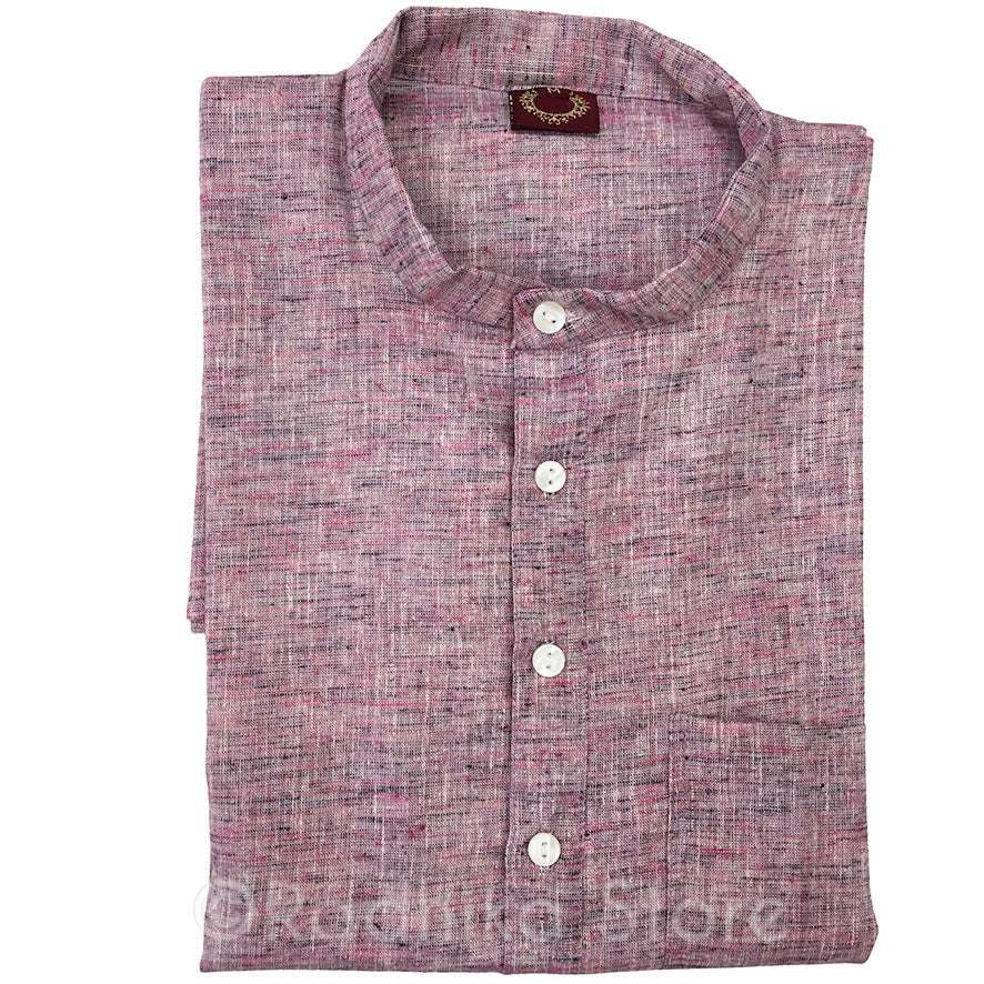 Lavender Blueberry Ice-Cream Tweed- Jute Kurtas - S,m,l,xl,xxl,3xl