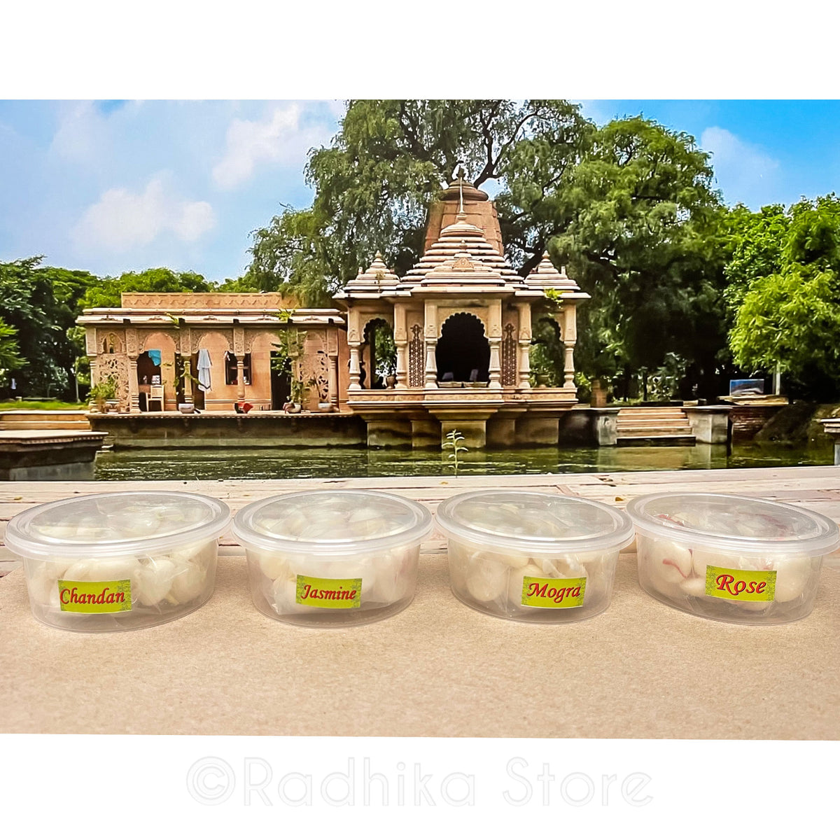 Chandan Scented Ghee Wicks - Choose Size