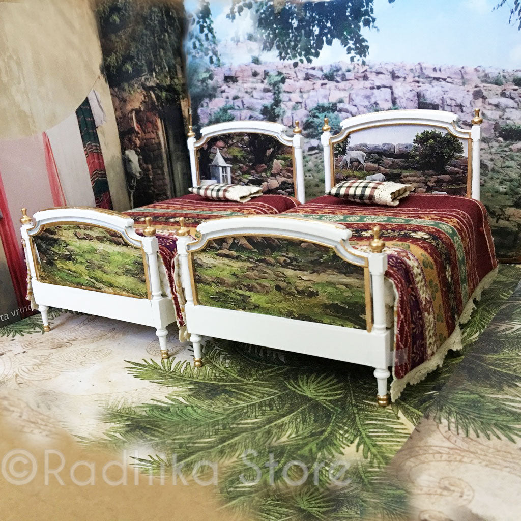 Govardhana Lila Beds (Two Beds to Choose From)