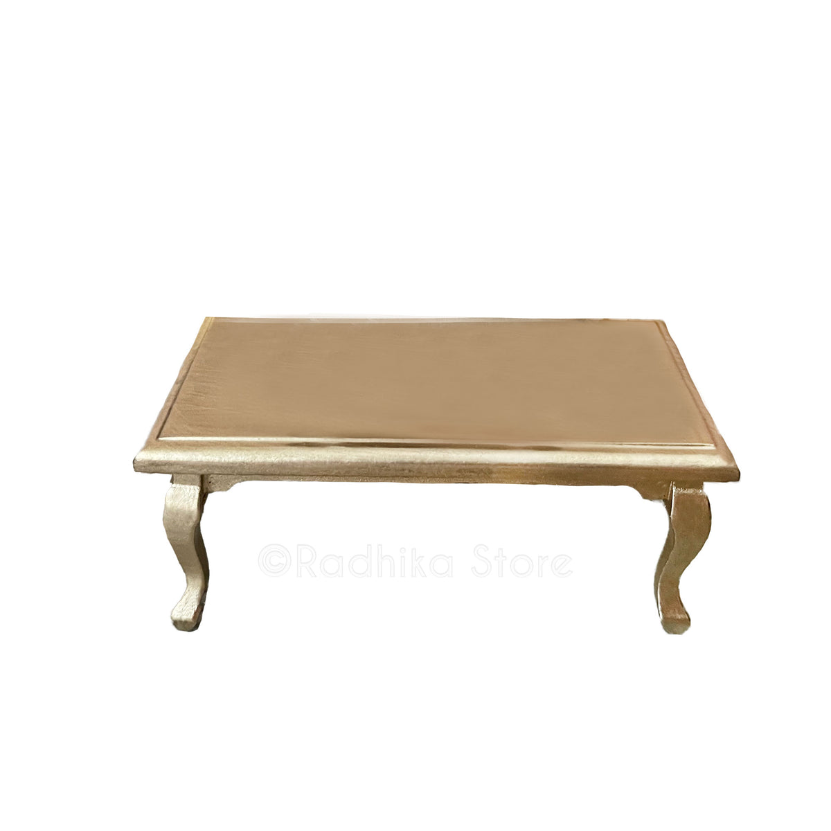 Simple Offering Table Traditional Long Offering Table- Choose Finish - Radhika Store