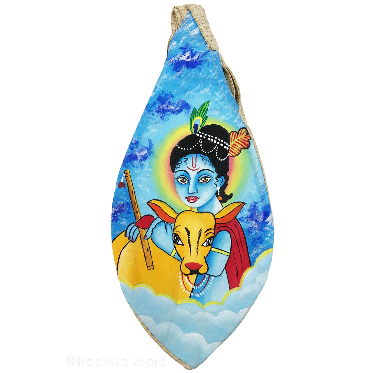 My Gopala - Hand Painted - Bead Bag