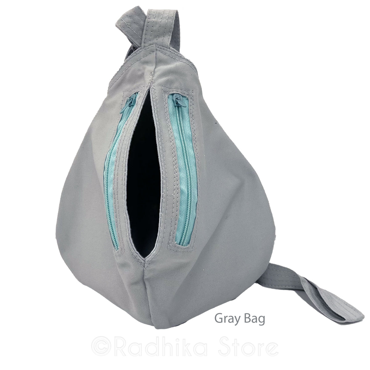 Chandan Mayapur Narasimha- Thick Cotton - Hand Painted Bead Bag- Choose Bag