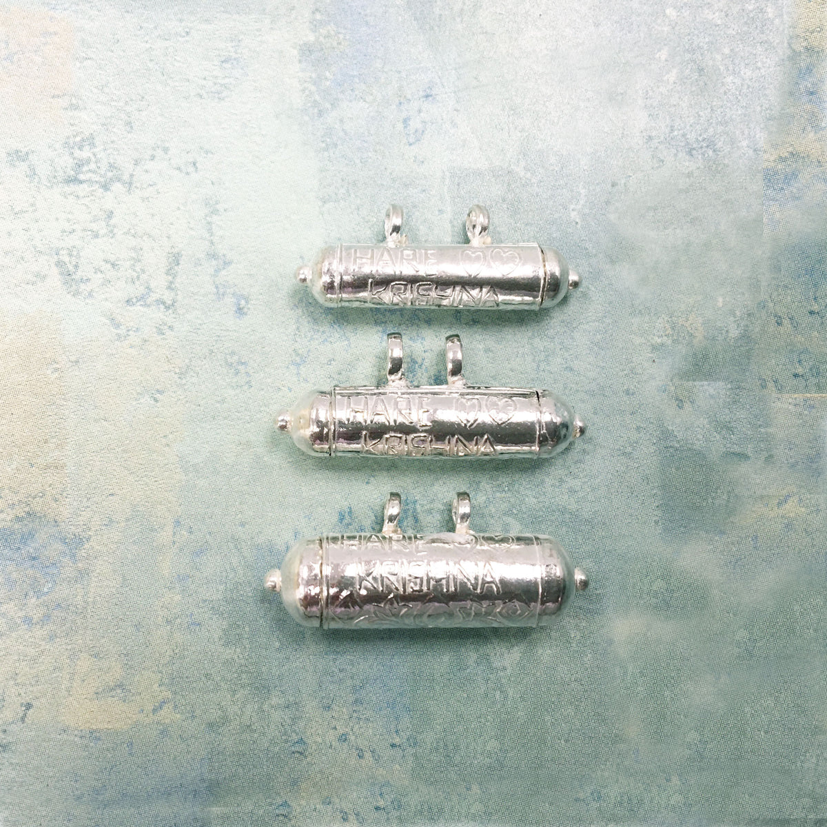 Hare Krishna- Sterling Silver Kavacha Pendants