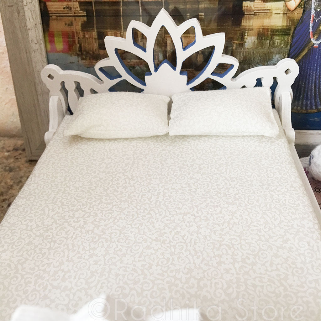Hare Krishna Lotus Bed - 8&quot; Inch