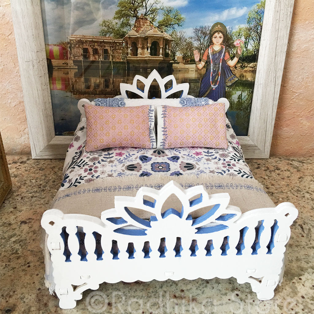 Hare Krishna Lotus Bed - 8&quot; Inch