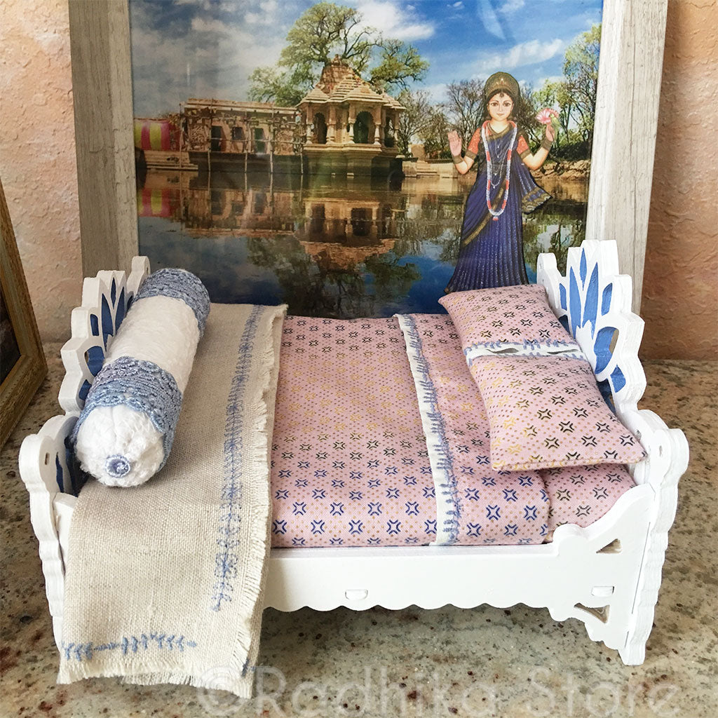 Hare Krishna Lotus Bed - 8&quot; Inch