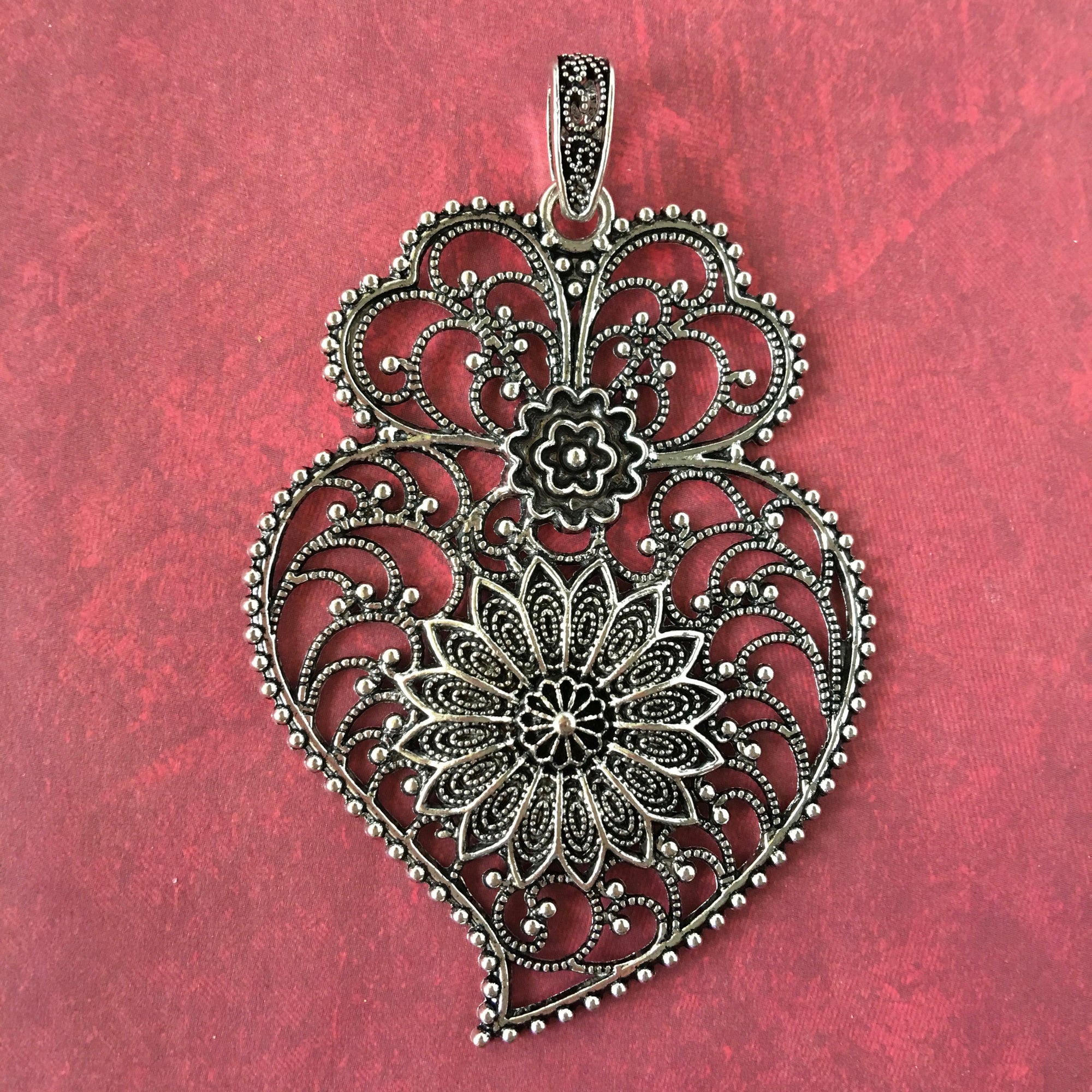 Bhakti Hearts and Flowers - Pendant