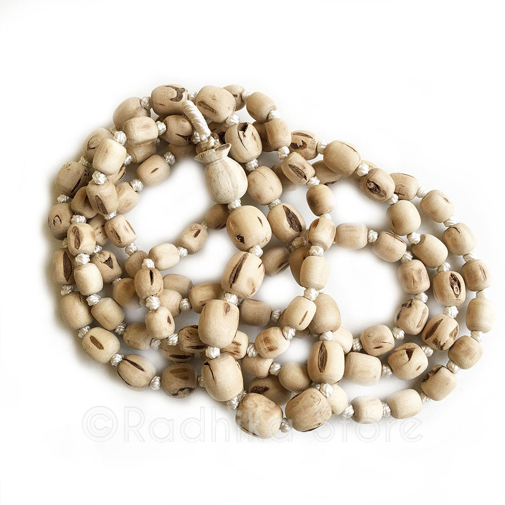 Pure Tulsi Japa Beads - Hang 38&quot; Inches Long