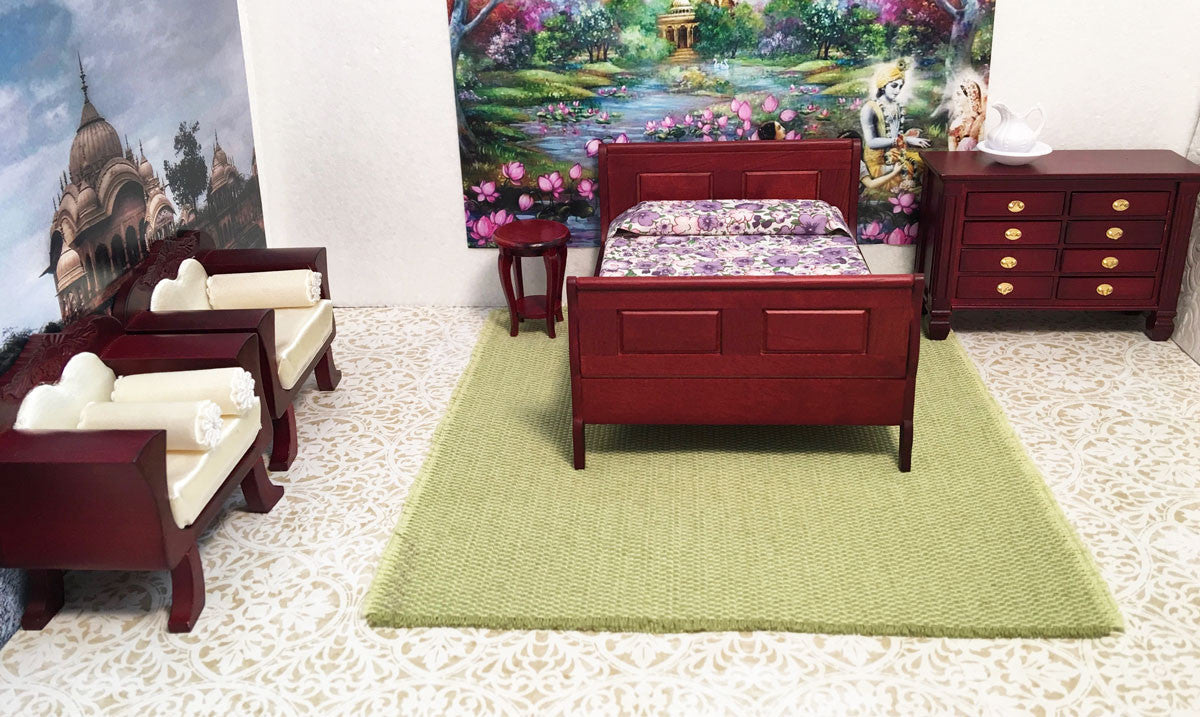 Mahogany Round Side Table