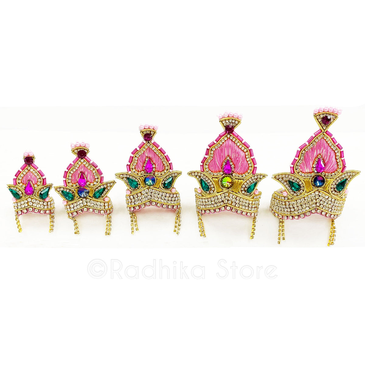 Pink Ishodyan Flower - Deity Crown