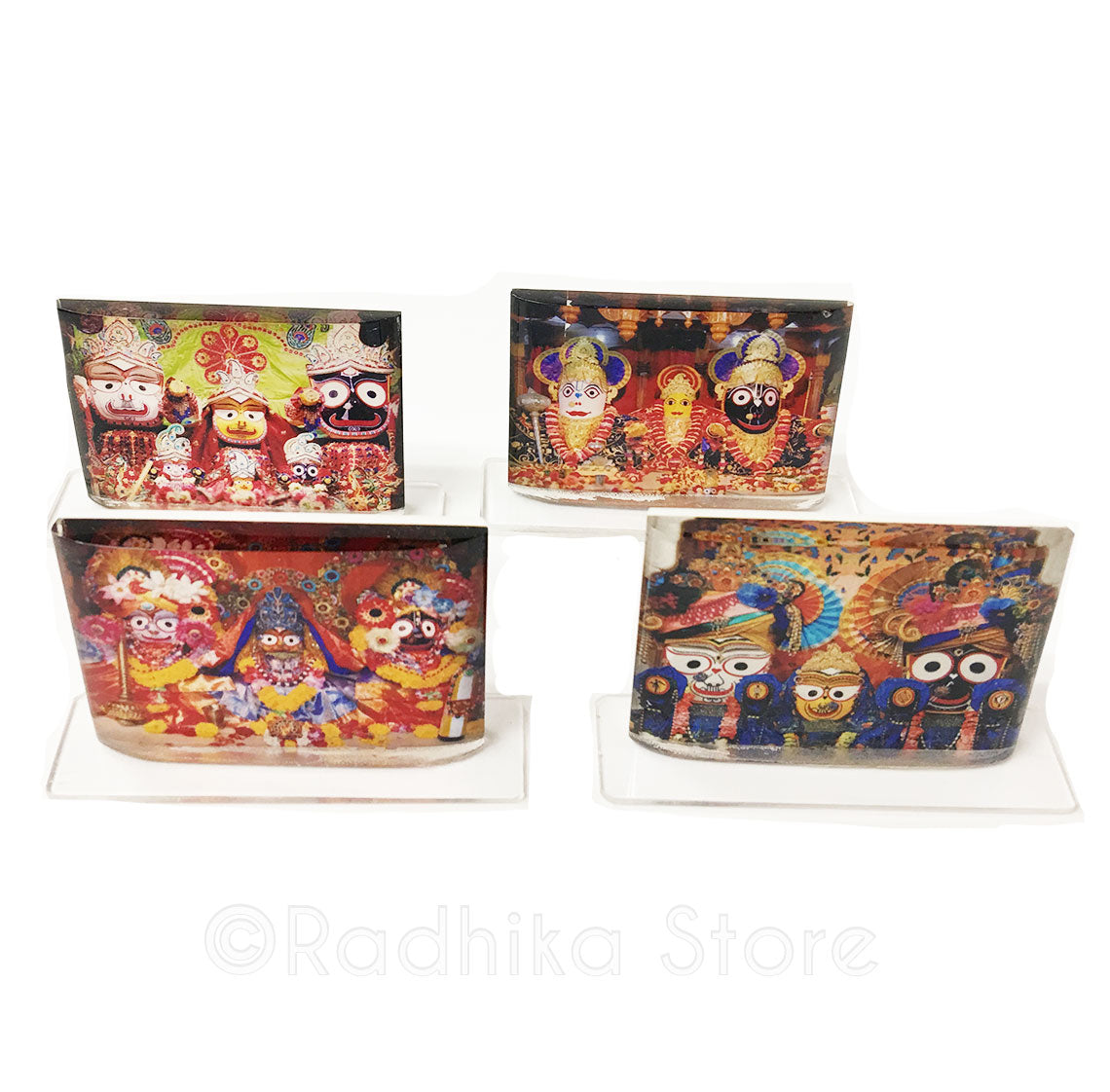 Lord Jagannath Blue Outfit Acrylic Picture- Choose Photo