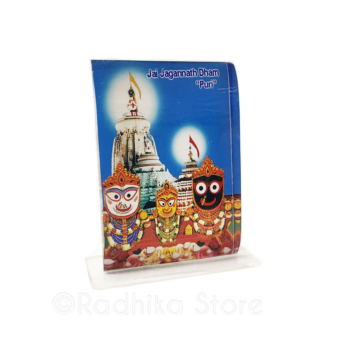 Lord Jagannath Puri Blue Sky Acrylic Picture- Choose Size