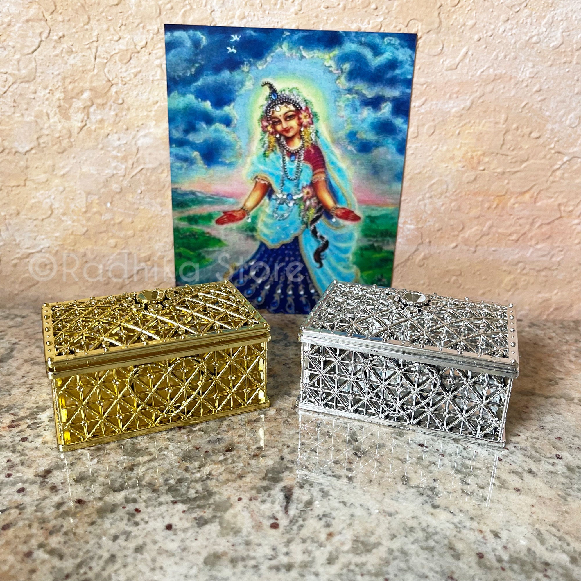 Decorative Gift Box or Jewelry Box - Light Box For Altar