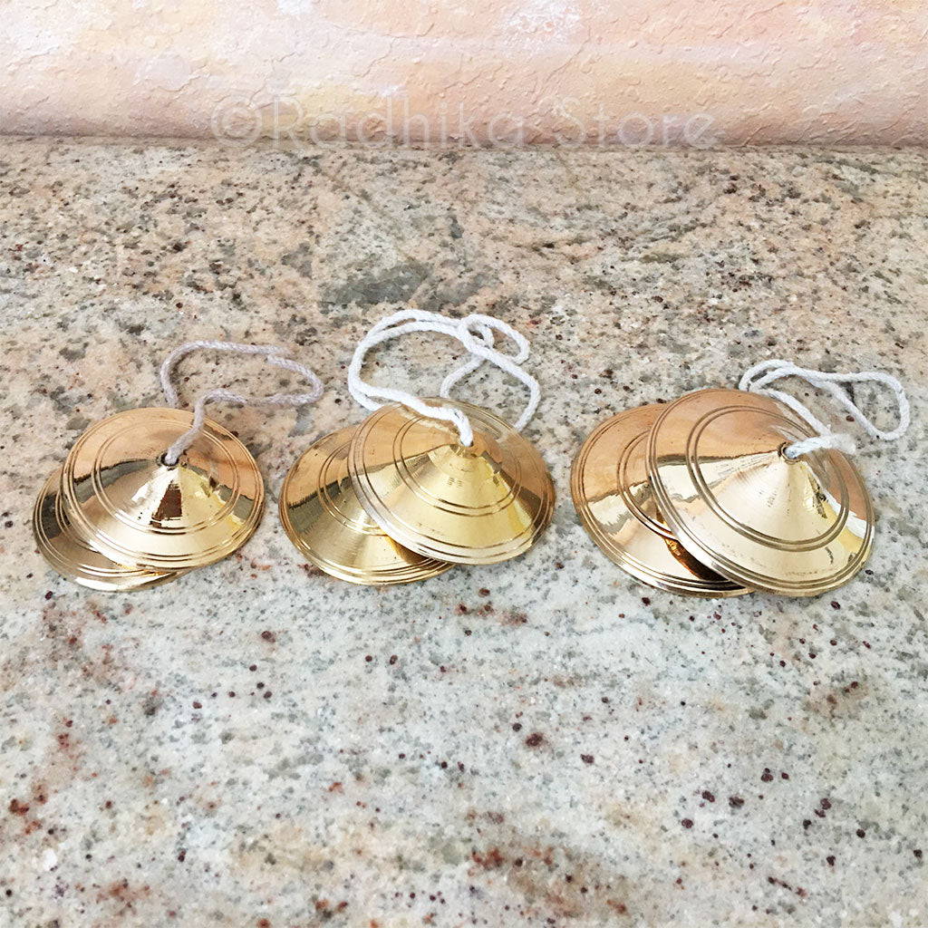 Brass Kartals With High Shine Finish - Hand Cymbals