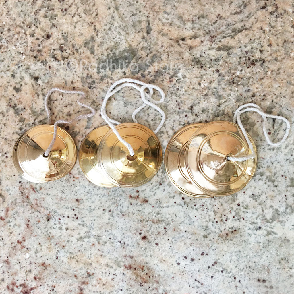 Brass Kartals With High Shine Finish - Hand Cymbals
