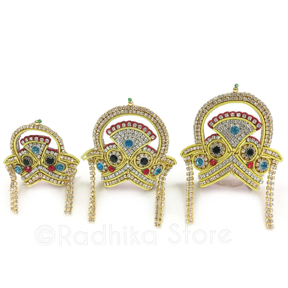 Kusum Sarovar Prince - Rhinestone Crown