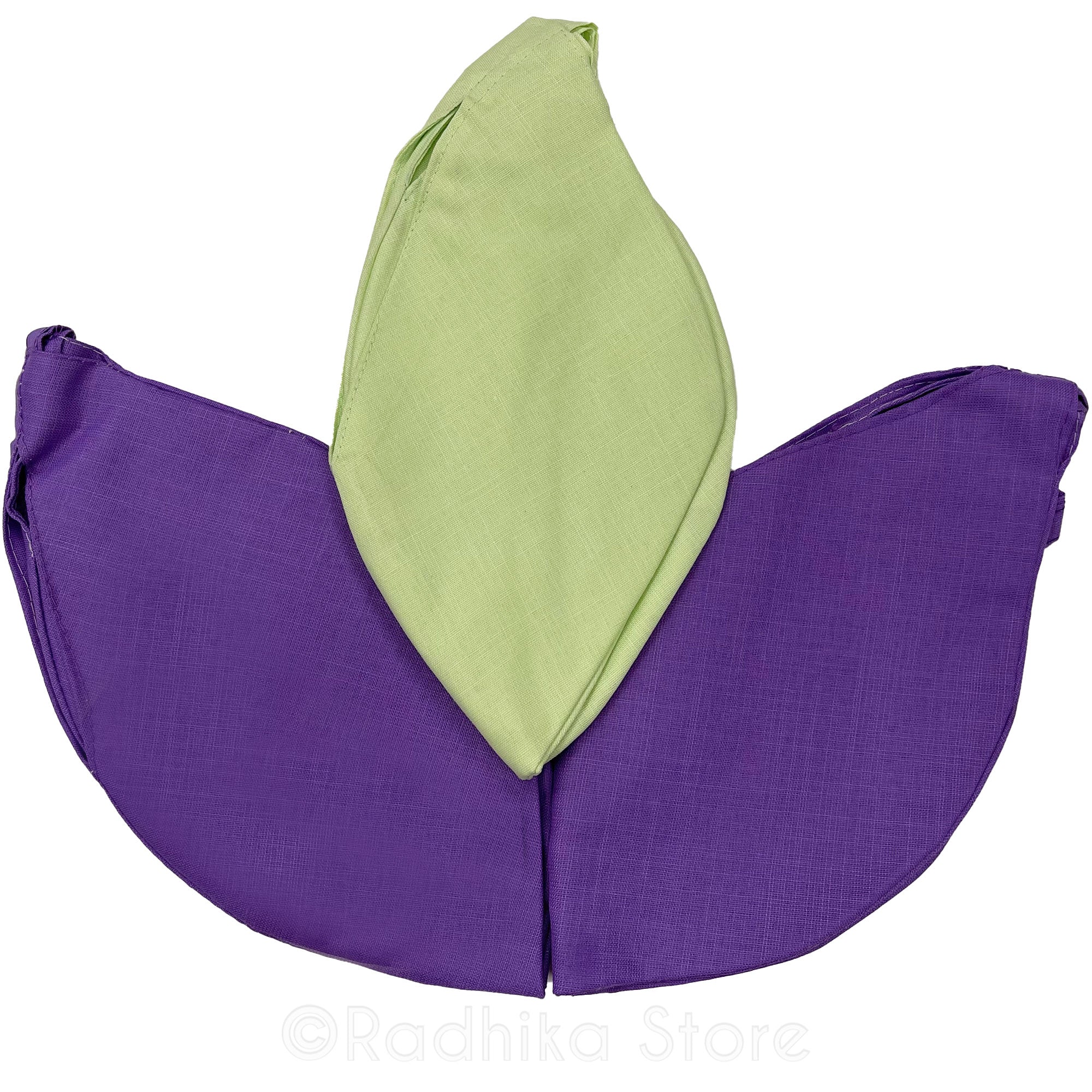 Grape Nectar and Limka Limeaid  Colors- Natural Jute - Bead Bags