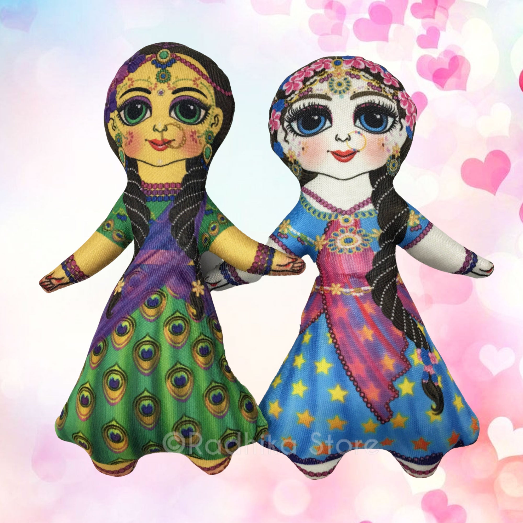 Gopis (Lalita and Vishaka) - Transcendental Dolls