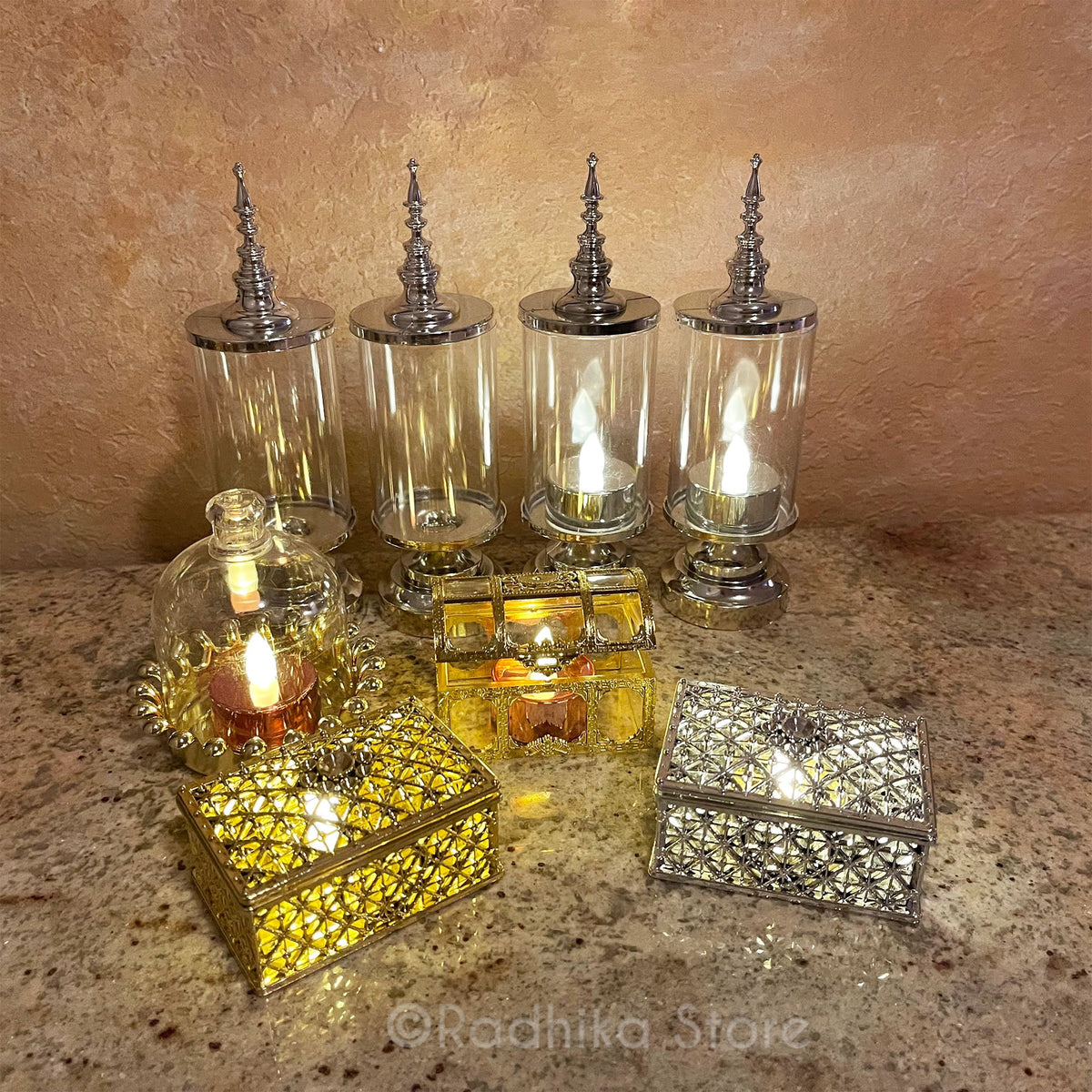 Decorative Gift Box or Jewelry Box - Light Box For Altar