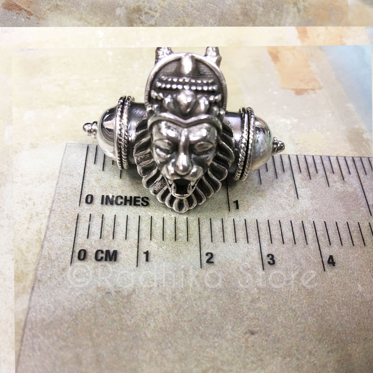 Lord Narasimhadeva Protection - Silver Kavacha