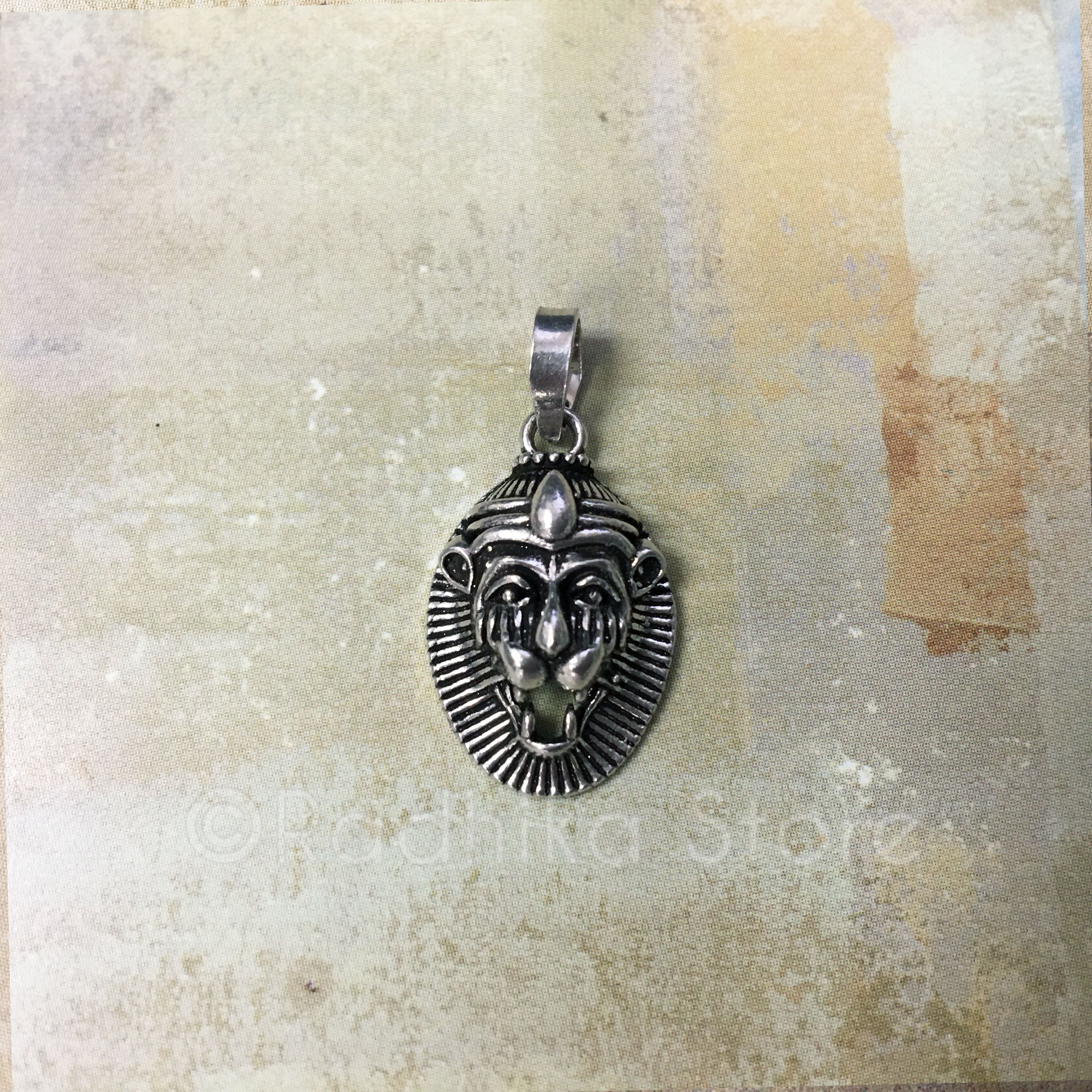 My Lord Narasimhadeva - Silver Pendant