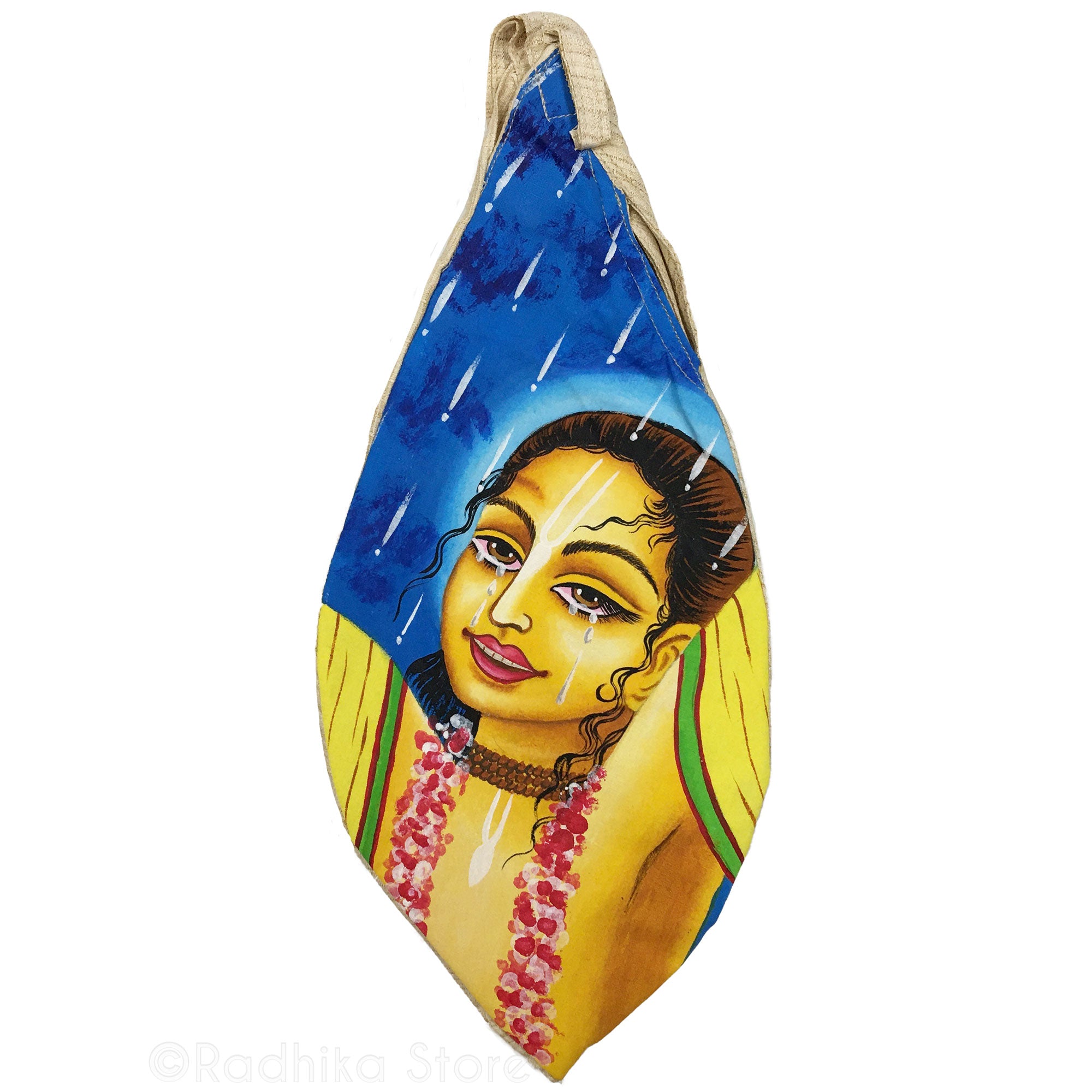 Nimai Prema- Hand Painted - Bead Bag