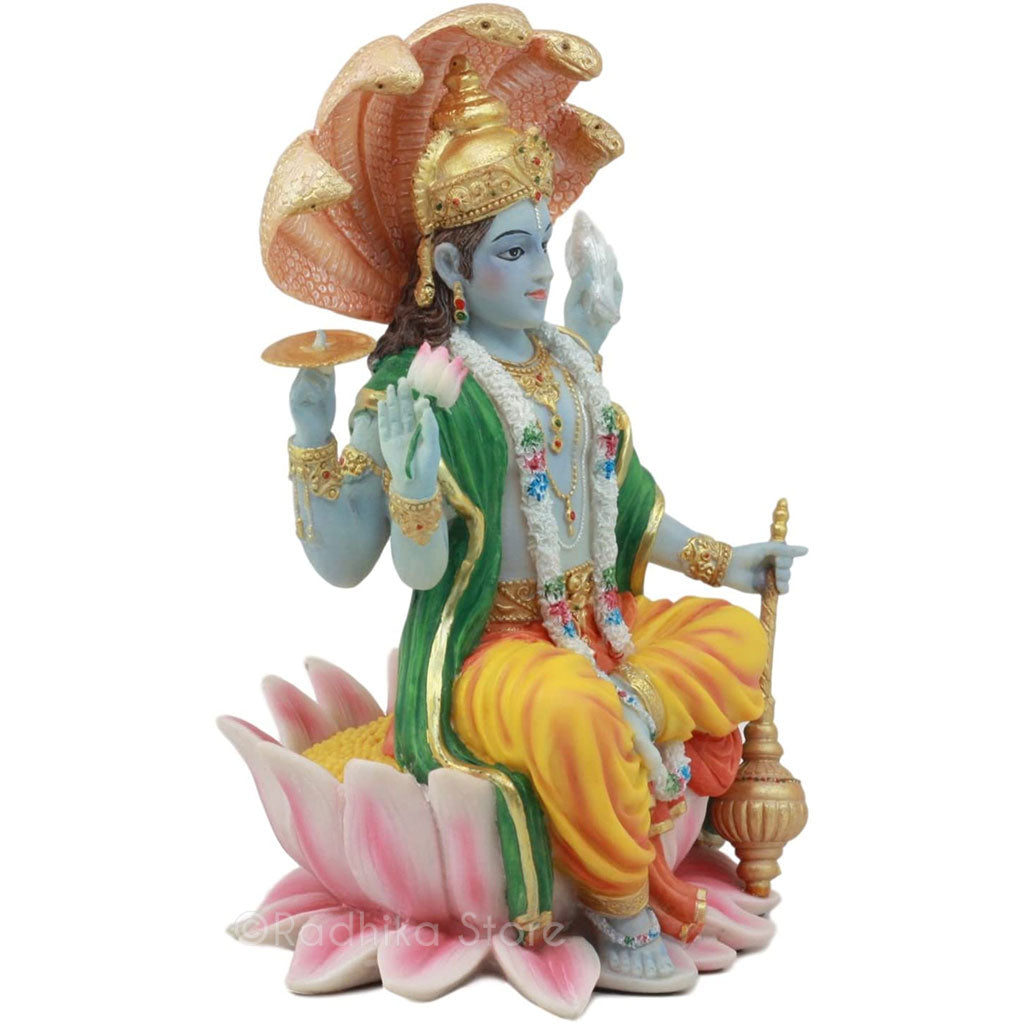 Lord Vishnu Murti - 8&quot; Inch
