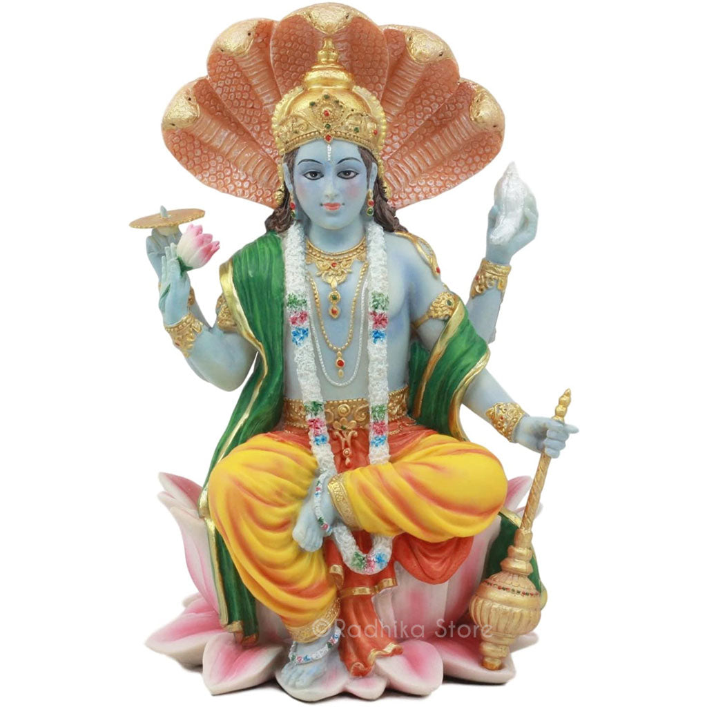 Lord Vishnu Murti - 8" Inch