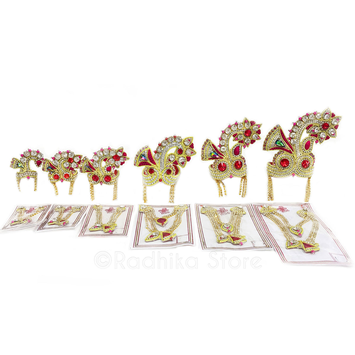 Manjari - Deity Crown and Necklace Set