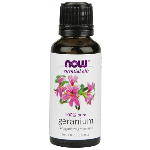 Now Foods Essential Oils Geranium - 1 Fl Oz