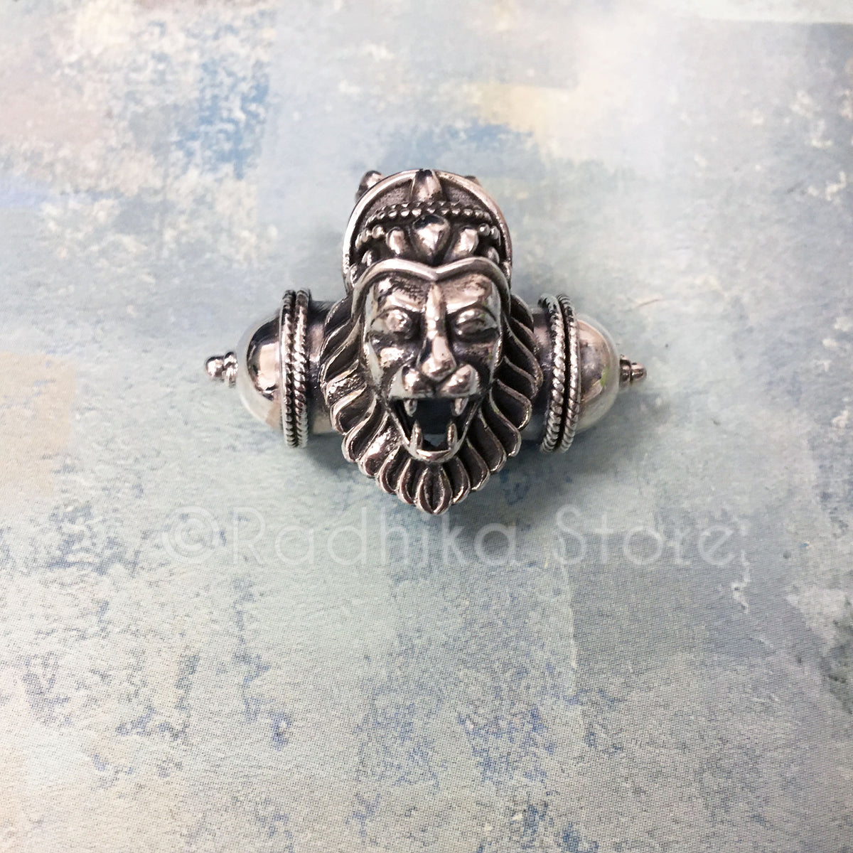 Lord Narasimhadeva Protection - Silver Kavacha