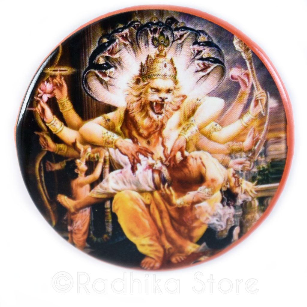 Lord Narasimhadeva Button