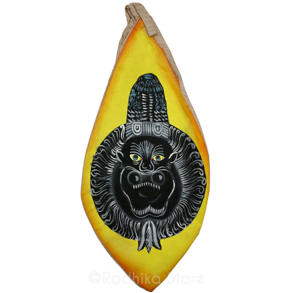 Lord Narasimhadeva Deity - Hand Painted - Bead Bag - Choose Design