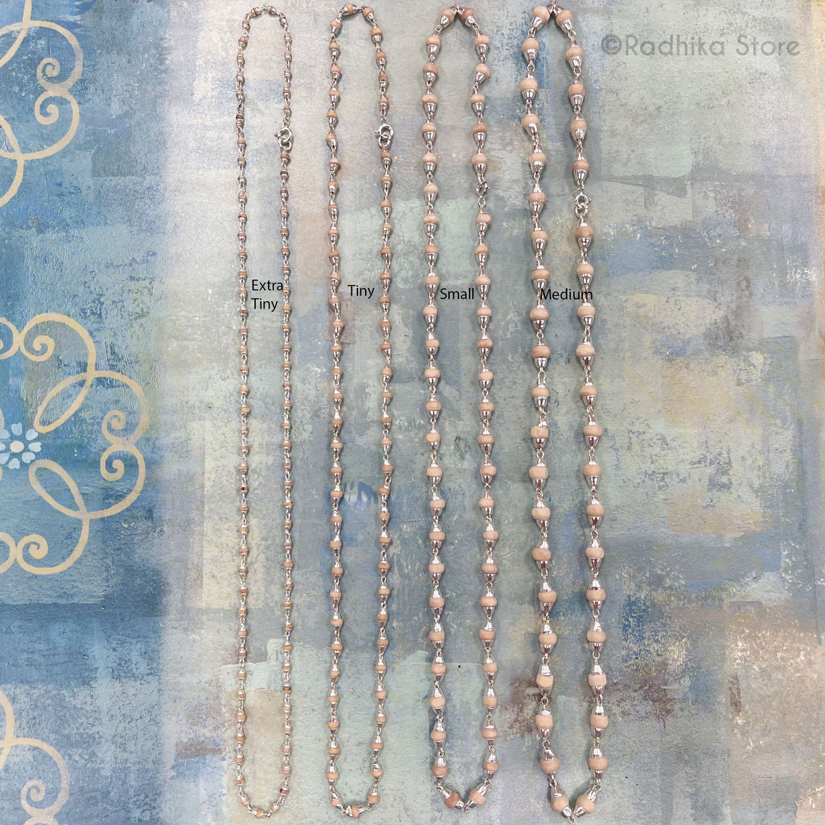 Silver With Tulsi Necklace