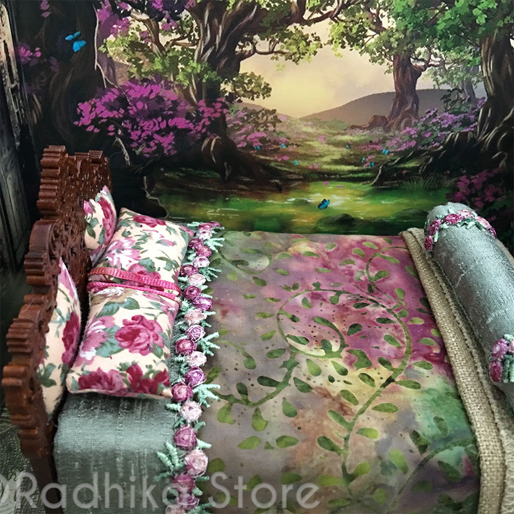 Queen of Vrindavan Forest Bed