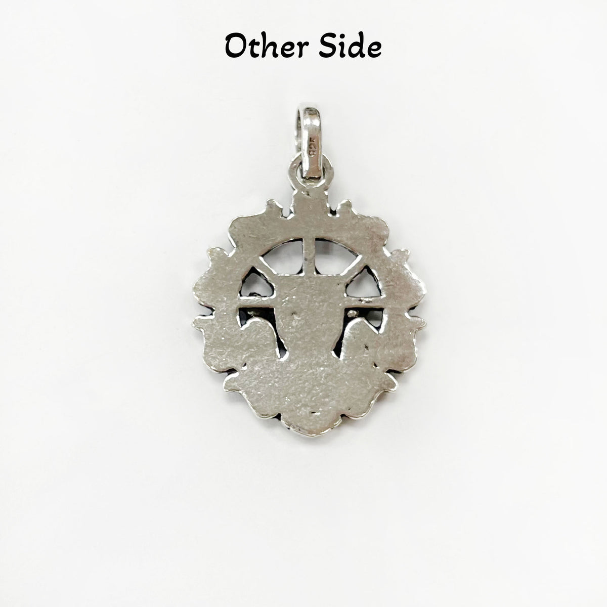 Lord Jagannath Chakra - Silver Pendant