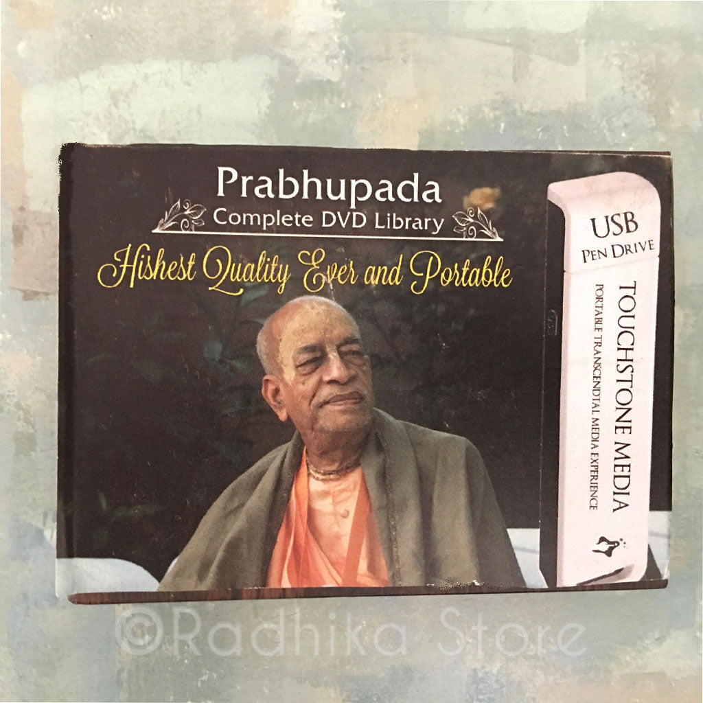 Prabhupada Complete Dvd Library - Usb Pendrive -Video