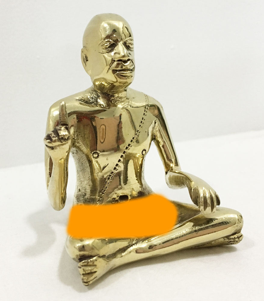 Srila Prabhupada Brass Murti - 3&quot; Inch