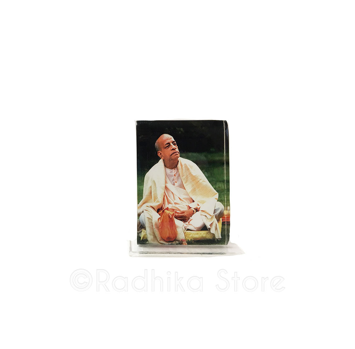 Srila Prabhupada In The Park Acrylic Picture- Choose Size