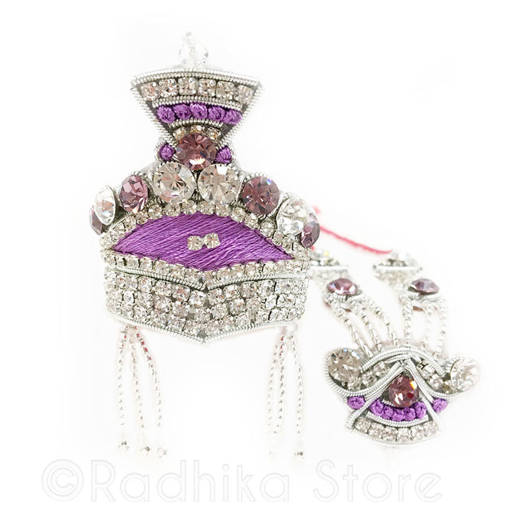 Princely Purple-Crown Set