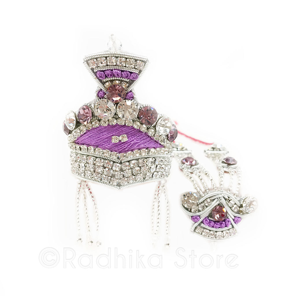 Princely Purple-Crown Set